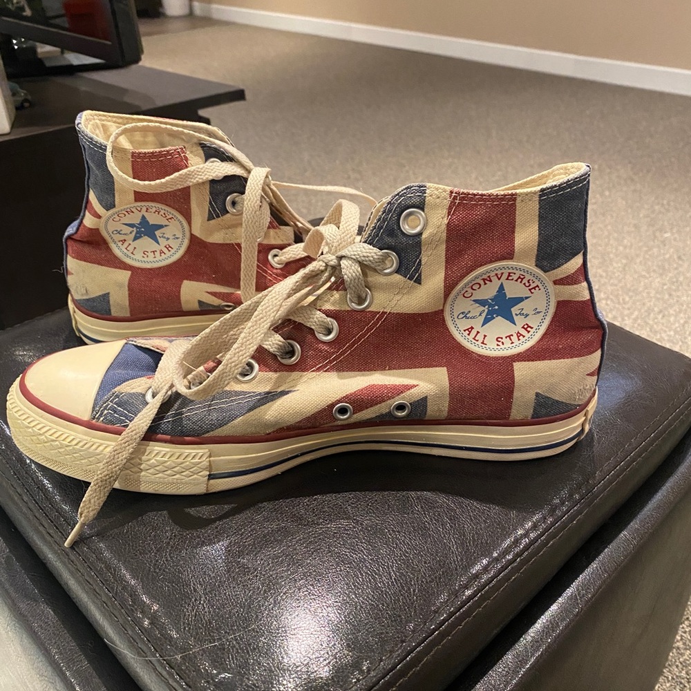 Union Jack Converse All Stars